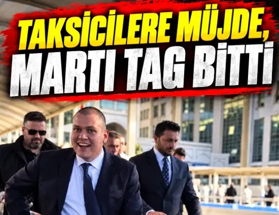 İstanbul'da taksici esnafının Martı TAG'a yönelik mücadelesi bu kez vergi