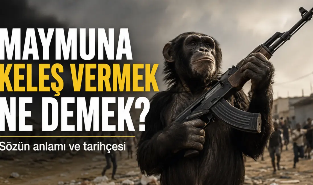 Sosyal medyada “maymuna keleşi verdiler”, “maymuna keleşi vermeyecektiniz” ve “maymunun
