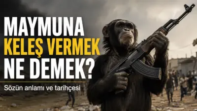 Sosyal medyada “maymuna keleşi verdiler”, “maymuna keleşi vermeyecektiniz” ve “maymunun