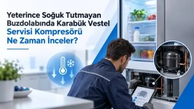 Yeterince soğuk tutmayan bir buzdolabında kompresör önemli bir ihtimaldir ancak
