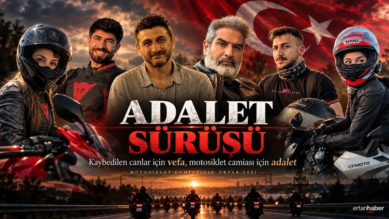 20 Ekim 2026'da İstanbul’dan Ankara’ya gerçekleştirilecek Adalet Sürüşü’nde motosikletliler, trafikte