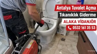 Lavabo, tuvalet, gider ve rögar sorunları çoğu zaman yavaş akış,
