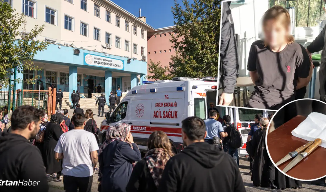 Başakşehir Kayaşehir Şeyh Şamil İmam Hatip Ortaokulu'nda 15 yaşındaki öğrencinin