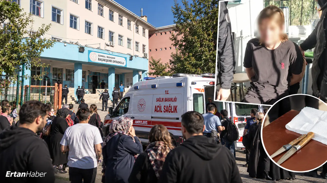 Başakşehir Kayaşehir Şeyh Şamil İmam Hatip Ortaokulu'nda 15 yaşındaki öğrencinin