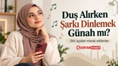 Duş alırken şarkı dinlemek yalnızca banyoda gerçekleştiği için doğrudan günah