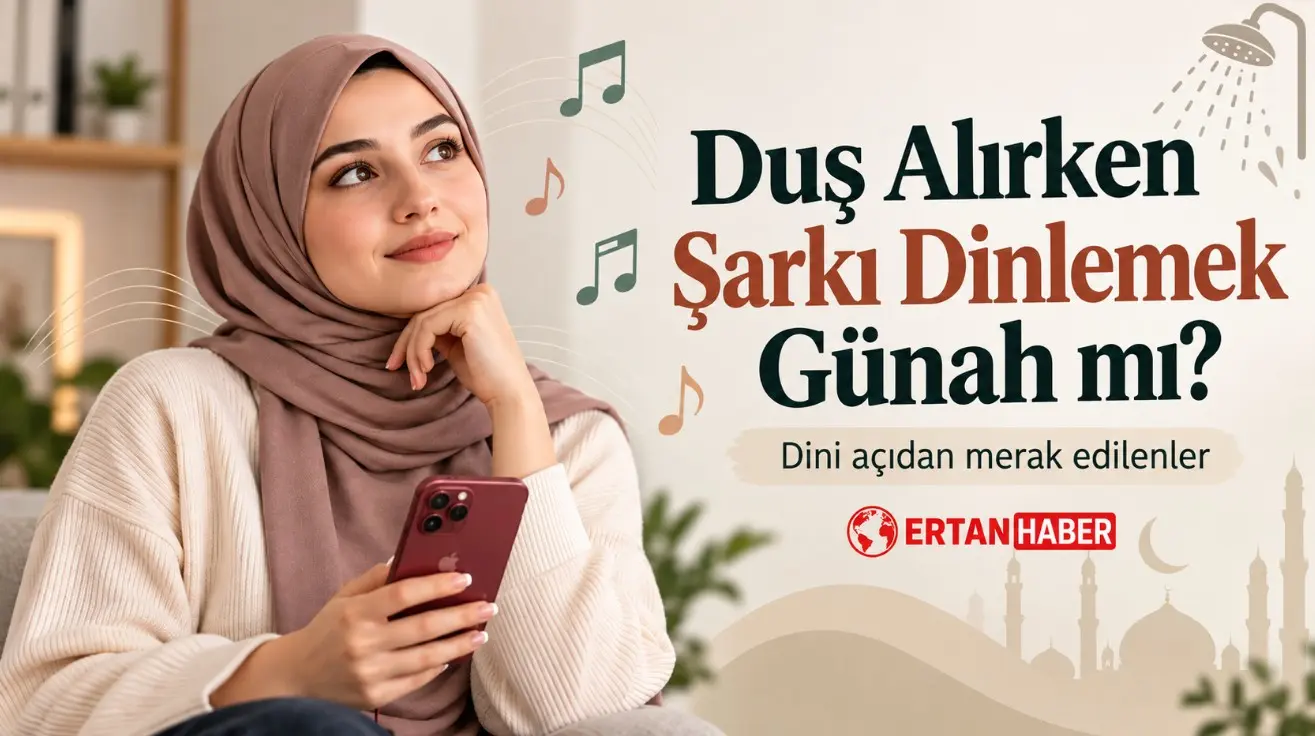 Duş alırken şarkı dinlemek yalnızca banyoda gerçekleştiği için doğrudan günah